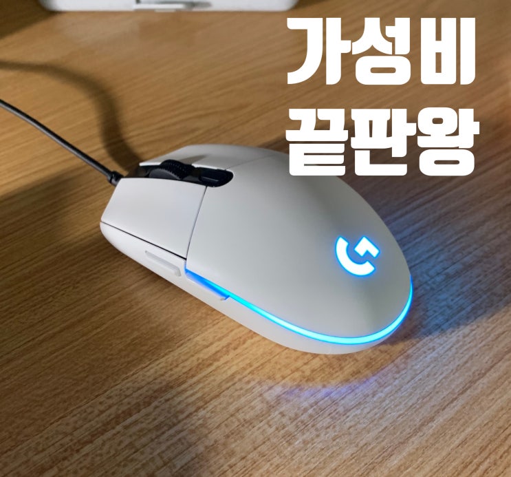 [리뷰] 가성비 끝판왕 게이밍 마우스, 로지텍 G102