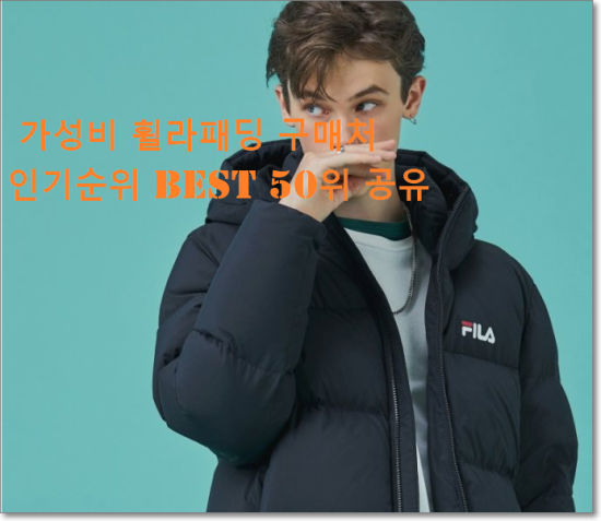   가성비 휠라패딩 구매처  인기순위 BEST 50위 공유
