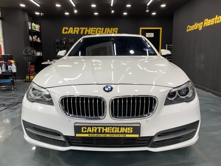  의정부수입차수리 bmw5시리즈 판금도색 복원 후 광택서비스