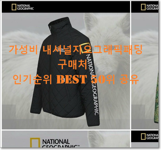   가성비 내셔널지오그래픽패딩 구매처  인기순위 BEST 50위 공유