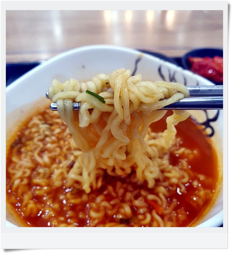  옥산휴게소 맛집? 그냥 꼬들꼬들한 라면이 진리죠
