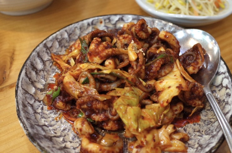  쫄깃한 식감의 불 맛을 느낄 수 있는 광주 첨단 맛집 북한강쭈꾸미