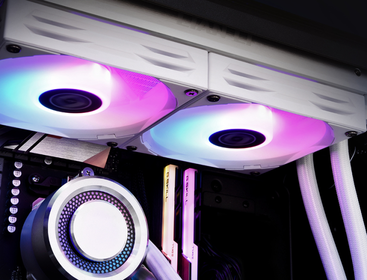  리안리 3열 수냉쿨러 GALAHAD AIO 360 ARGB 내돈 내산 솔직 후기 (3열 수랭, 짭수, 샌드위치, 갈라헤드, 화이트, LIAN LI)