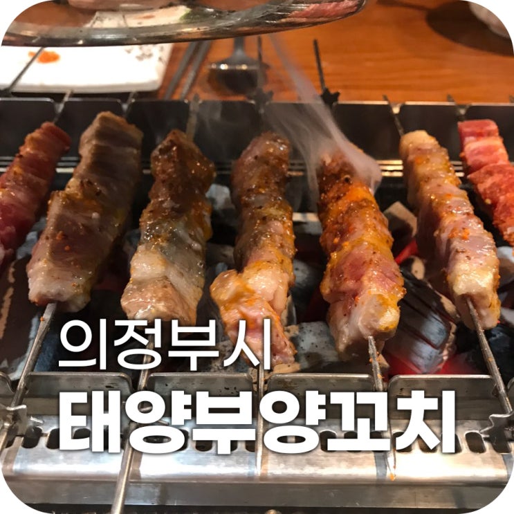 의정부 양꼬치 맛집 태양부양꼬치 ｜ 양고기에서 냄새나 잡내말고 맛있는 냄새