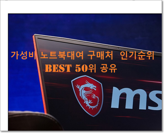  가성비 노트북대여 구매처  인기순위 BEST 50위 공유