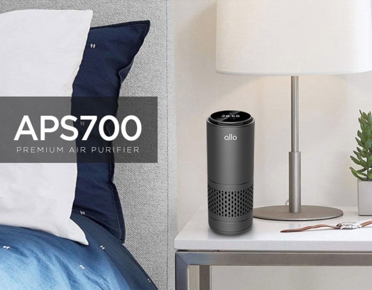 고가 판촉물추천 미세먼지 시대, 생활 필수품~ allo 알로 APS700 프리미엄 2IN1 휴대용 공기청정기
