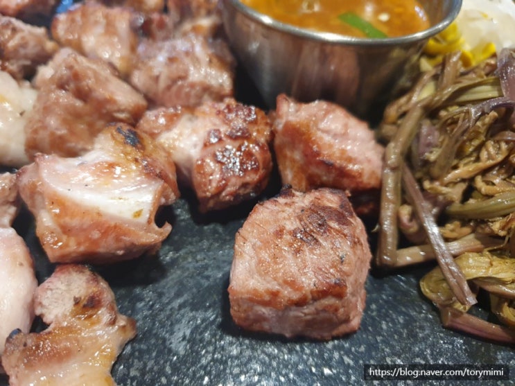  [표선맛집] 픽업되는 연탄초벌구이 흑돼지 반반한흑돼지