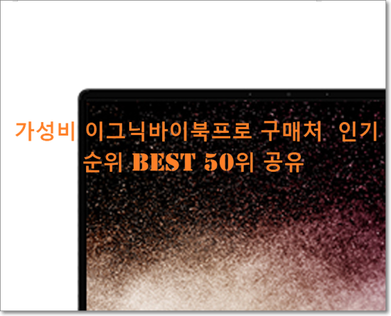   가성비 이그닉바이북프로 구매처  인기순위 BEST 50위 공유