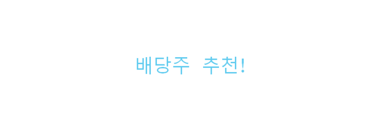  배당주 추천