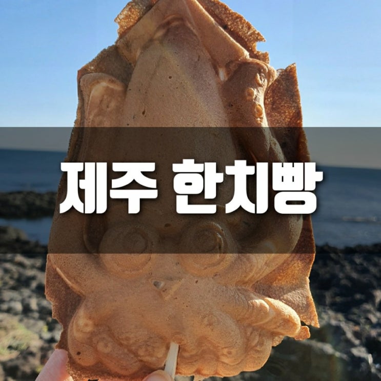 제주 한치빵 섭지코지에서 맛본 별미간식