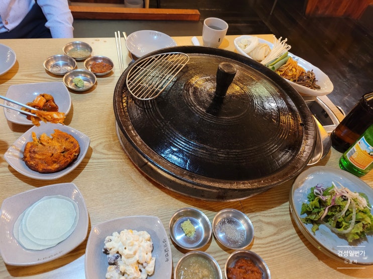  대전 맛집기행 무쇠 솥뚜껑 삼겹살 경성일번가