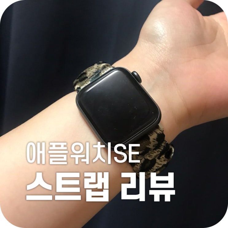 애플워치 SE 스트랩 리뷰|애플워치SE에 줄질을 해보자! 호피 곱창, 스포츠 밴드, 가죽 스트랩 애플워치 SE 스트랩 리뷰|애플워치SE에 줄질을 해보자! 호피 곱창, 스포츠 밴드, 가죽 스트랩