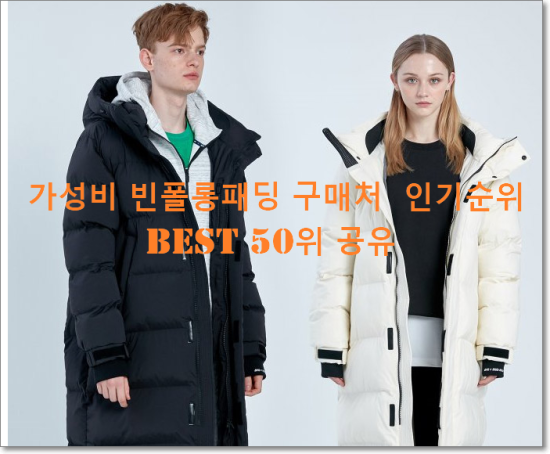   가성비 빈폴롱패딩 구매처  인기순위 BEST 50위 공유