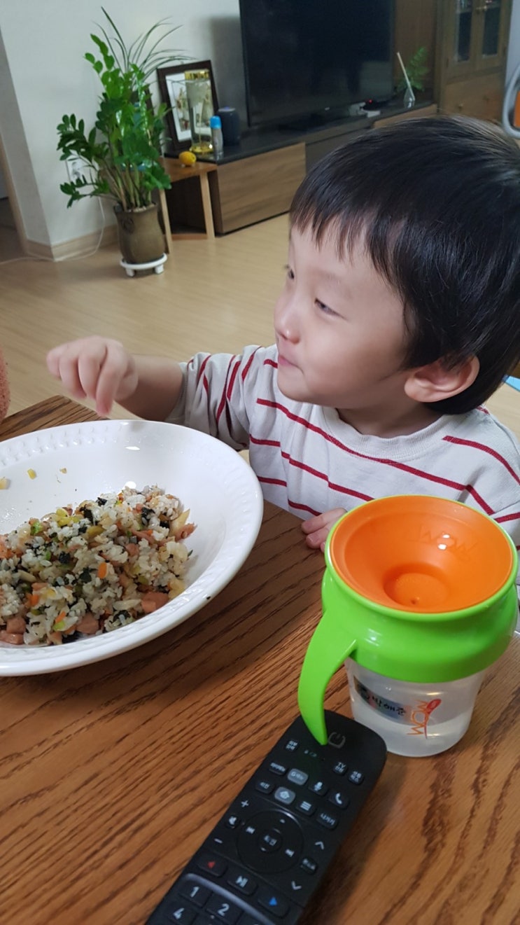  해준이의 감기..