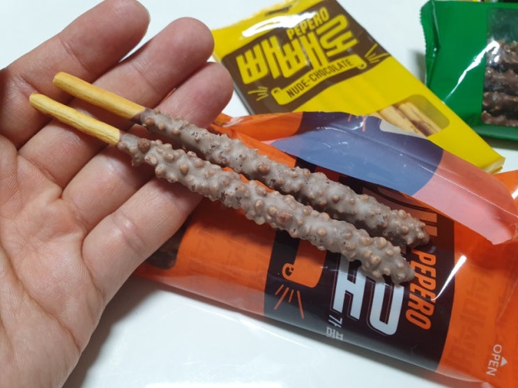  빼빼로데이 크런키 빼빼로 , 맛있을까