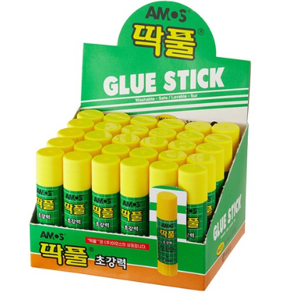  색종이로 종이접기 할 때 뭘로 붙이나요~ 초강력 딱풀! 고체형 풀 추천