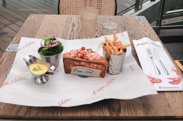 [싱가포르] 버거앤랍스터 Burger & Lobster @ 쥬얼창이 Jewel Changi