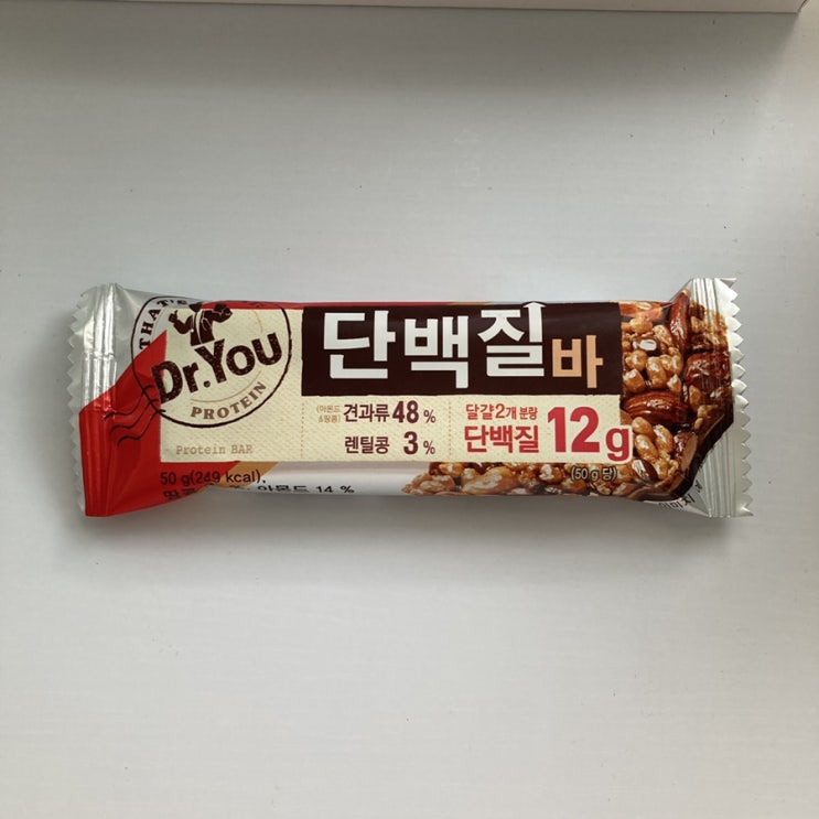  닥터유 단백질바 고단백간식을 간편하게