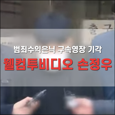웰컴투비디오 손정우 범죄수익은닉죄 구속영장도 기각 웰컴투비디오 손정우 범죄수익은닉죄 구속영장도 기각