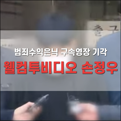 웰컴투비디오 손정우 범죄수익은닉죄 구속영장도 기각