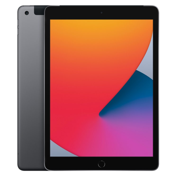 Apple 2020년 iPad 10.2 8세대, Wi-Fi+Cellular, 128GB, 스페이스 그레이