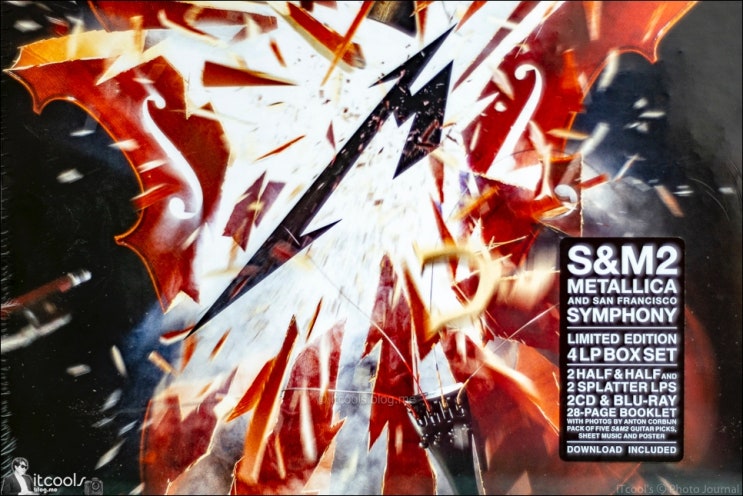  메탈리카 S&M2 리미티드 에디션 4LP BOX SET