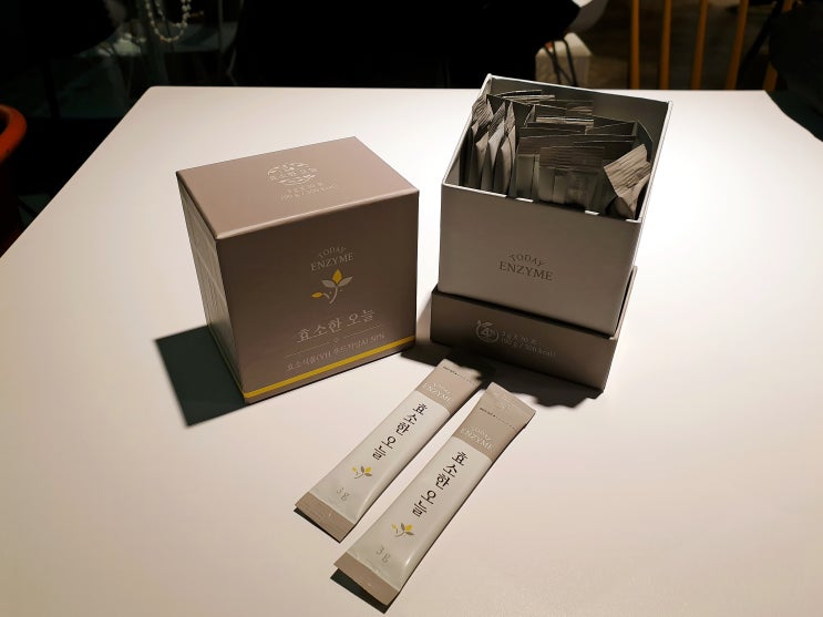 소화가안될때 소화효소 '효소한오늘' 복용 후기
