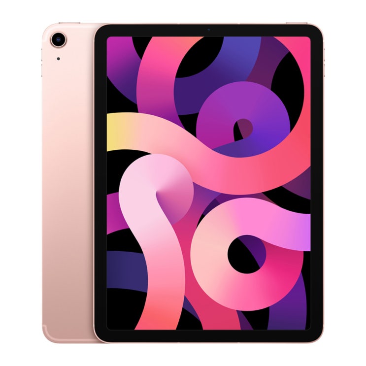 Apple 2020년 iPad Air 10.9 4세대, Wi-Fi+Cellular, 256GB, 로즈 골드