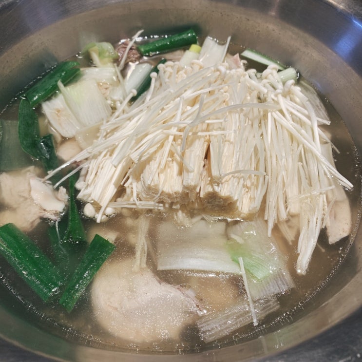 [인천 동암] 쌀쌀한 날에 뜨끈한 닭곰탕! 십정동 맛집 할매 닭한마리