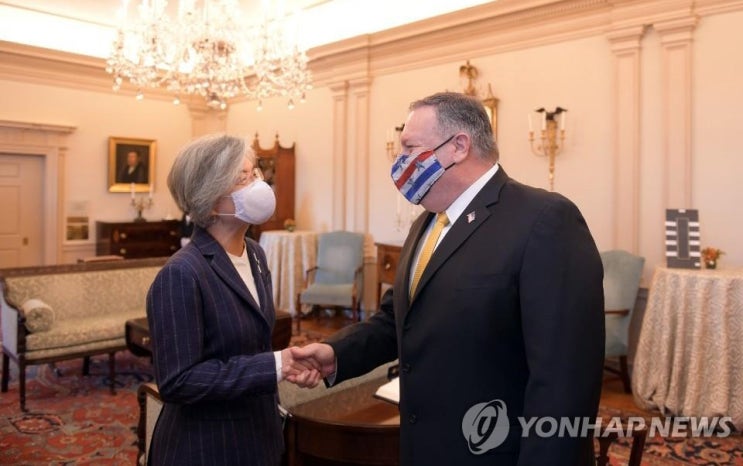 한미 외교장관 "한반도 상황 안정적 관리 긴밀한 공조 유지"(종합) 한미 외교장관 "한반도 상황 안정적 관리 긴밀한 공조 유지"(종합)
