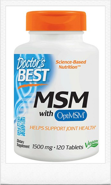 지긋지긋한 무릎 통증엔! 닥터스베스트 MSM 1500mg!!