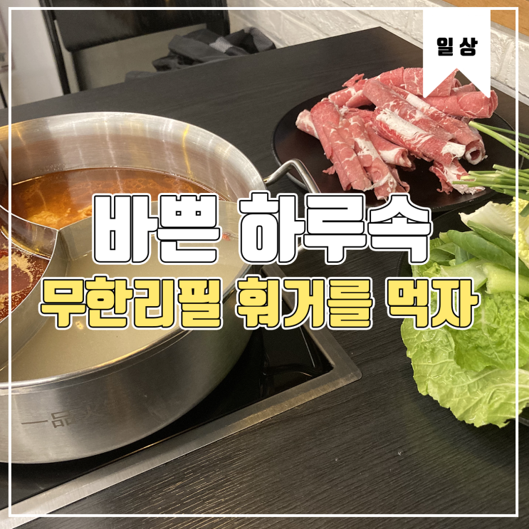  [일상] 훠거와 함께한 바쁜 하루 Feat.모델하우스 방문기
