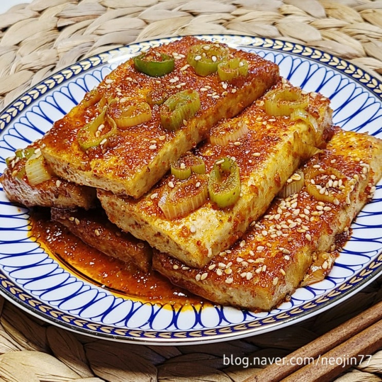 Jinny's집밥레시피 매운두부조림 만드는법 두부요리 맛있네