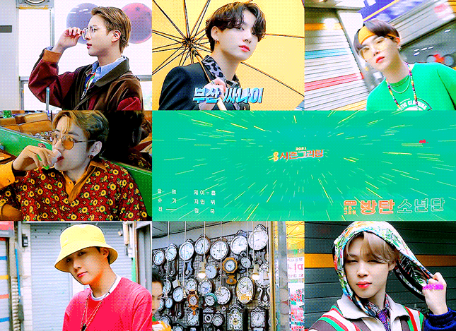  방탄소년단 2021 시즌그리팅 프리뷰 영상