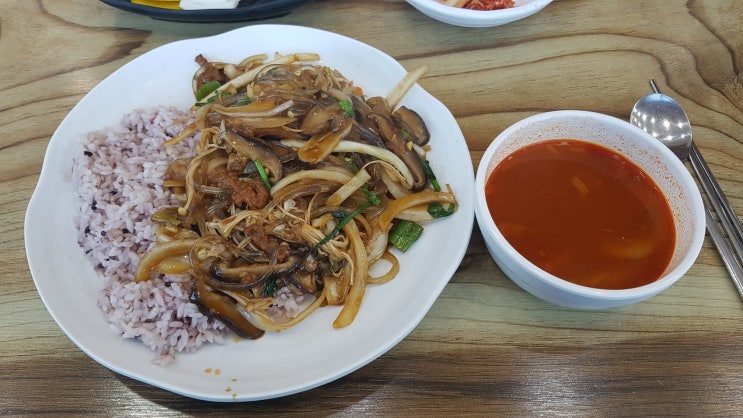  증평 맛집 - 춘화루, 잡채밥