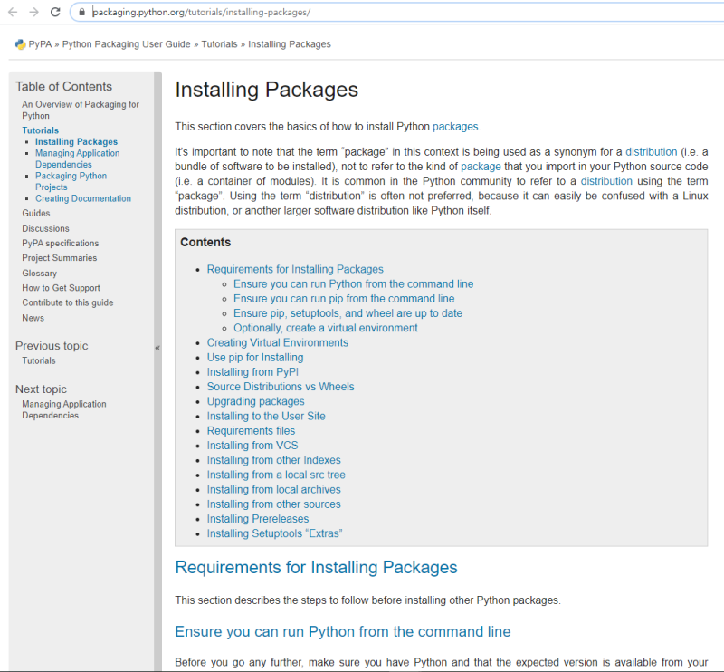 파이썬 pip으로 PyPI(Python Package Index) 내 패키지 및 모듈 설치하기 - pip install 명령어 ...