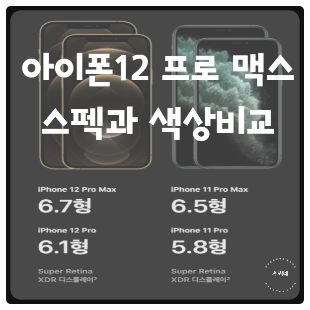  아이폰 12프로 맥스 얼마나 좋아졌을까?