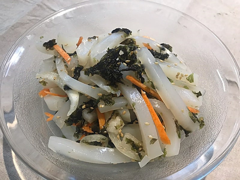 곤약무침 곤약요리법
