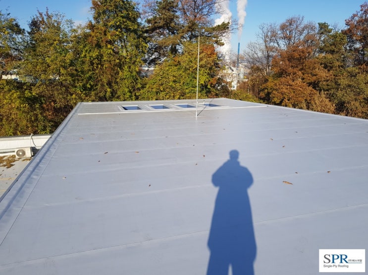청주 TPO방수 누수방지공법으로 지붕방수