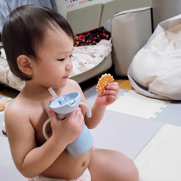  아기 과자 간식 후디스 키요 두부와플 첫 반응은?