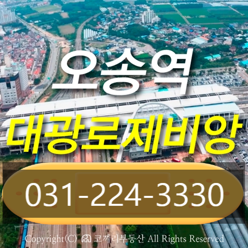  오송역 대광로제비앙 프리미엄 상담