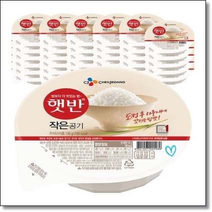 햇반 즉석밥 작은공기 130g 36개 햇반 즉석밥 작은공기 130g 36개