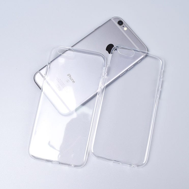  모비스퀘어 0.5mm 슬림 아이폰12 투명 케이스