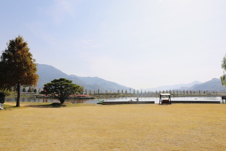  가을여행 전주 하동 순천 (11) - 인싸들이 사진찍기 좋아하는 하동 동정호