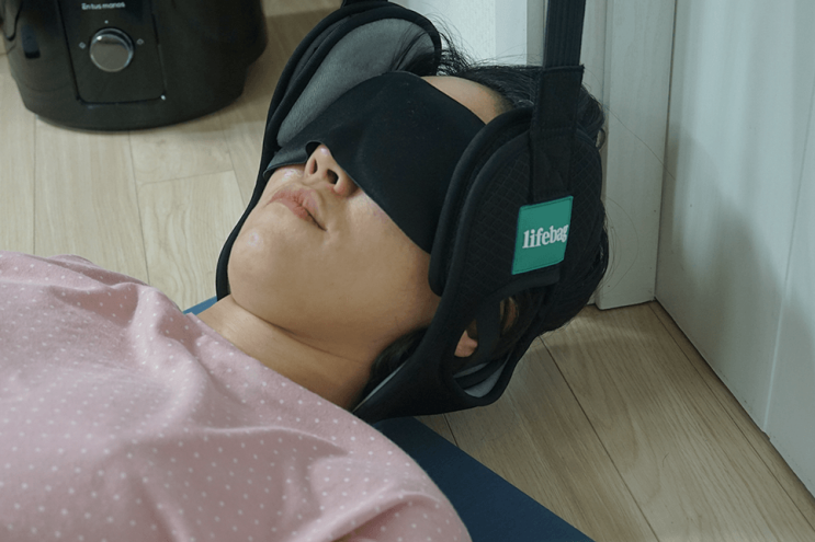  거북목교정을 위한 목 스트레칭 기구, 바른목해먹