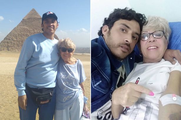 영국인 할머니, 35세 이집트 남성과 결혼
