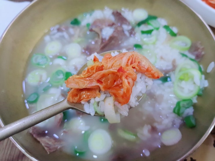  이도곰탕*한우곰탕으로 깊은 국물의 맛