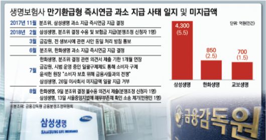 “즉시연금 전액 지급하라”…‘1兆 미지급’ 생보업계 비상 “즉시연금 전액 지급하라”…‘1兆 미지급’ 생보업계 비상