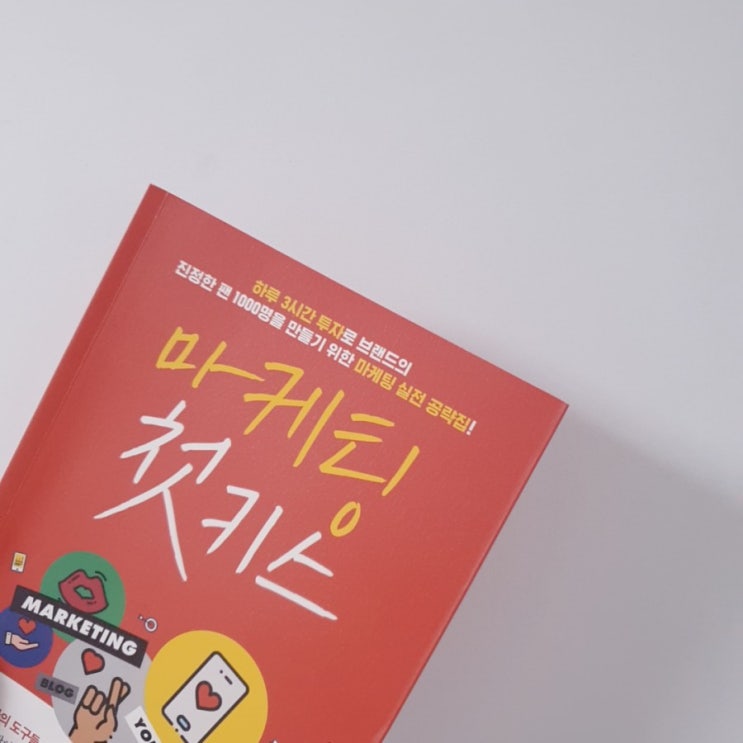  마케팅 첫키스 후기, 안혜빈 김민정 지음