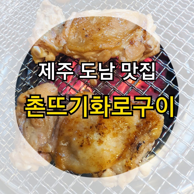  제주 도남 맛집, 제주 시청 맛집 [촌뜨기화로구이]
